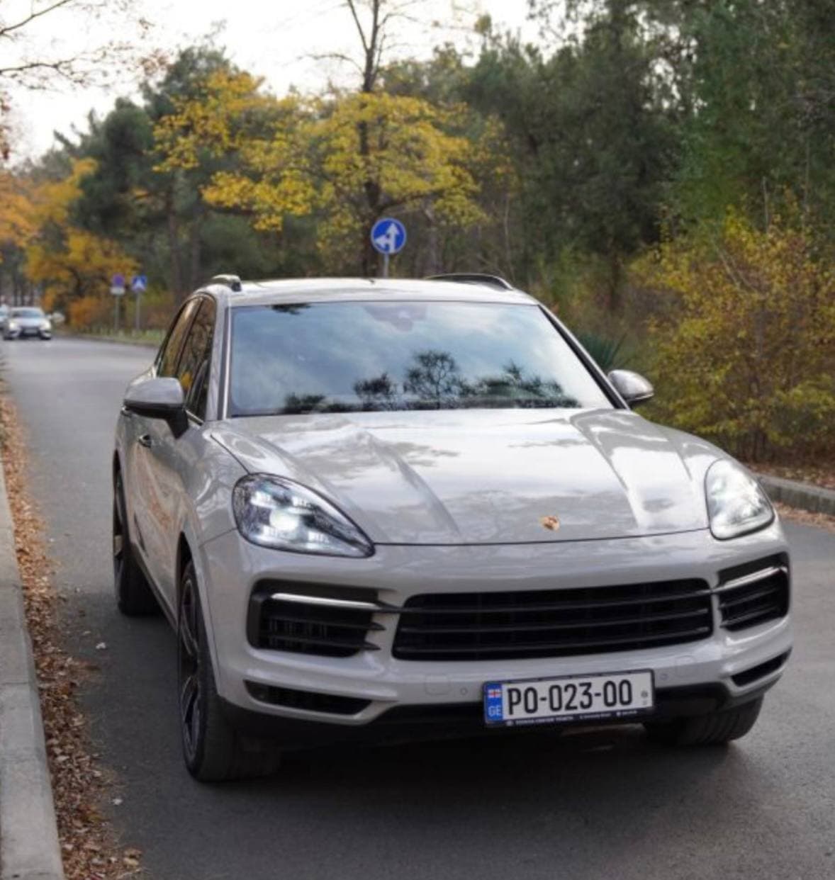 Porsche Cayenne Grey